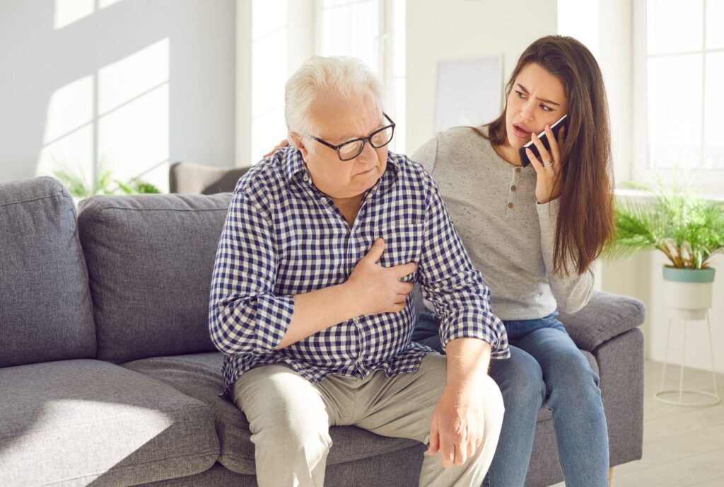 senior qui ne peut plus rester seul après un AVC